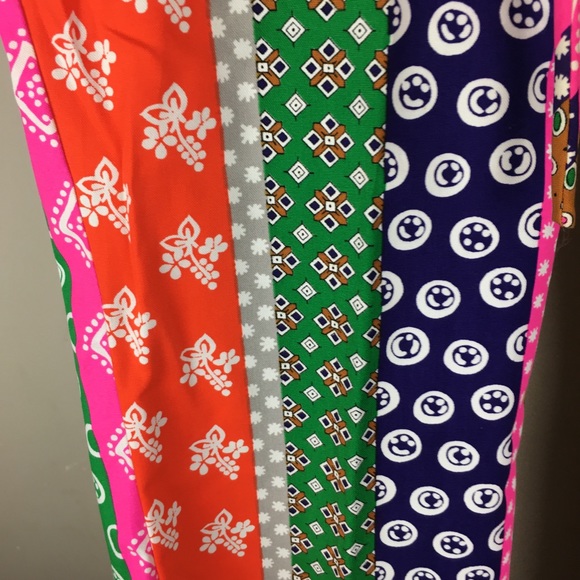 Vintage 60s hippie patchwork matching pant outfit - Picture 13 of 16